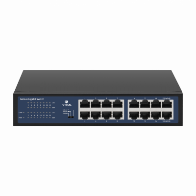 install Неуправляемый коммутатор V-SOL V1116 16x1G(RJ45) CM005