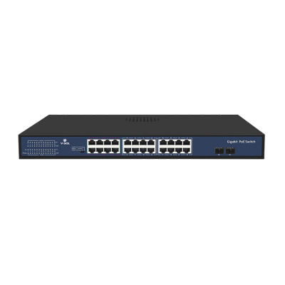 install Неуправляемый коммутатор V-SOL V1124-2S-P 24x1G(RJ45 POE) 2x1G(SFP) CM007